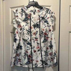 Floral Print Women's Top